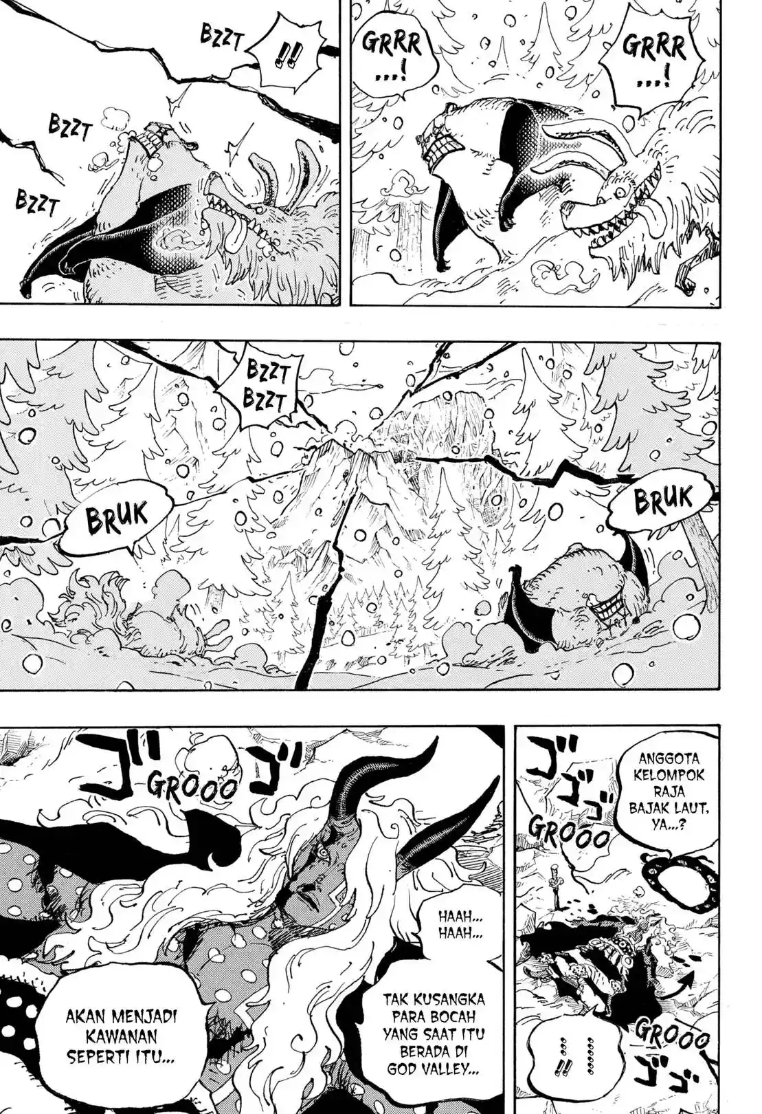 One Piece berwarna 1191 1192 1193 bahasa indonesia